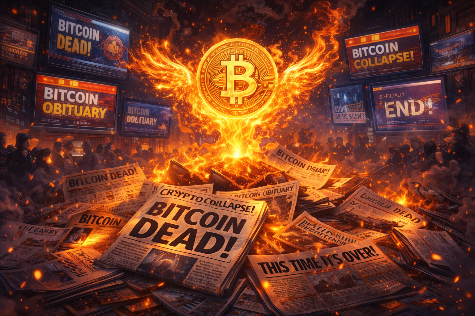 How Many Times Can Bitcoin “Die” Before We Admit It’s Immortal?