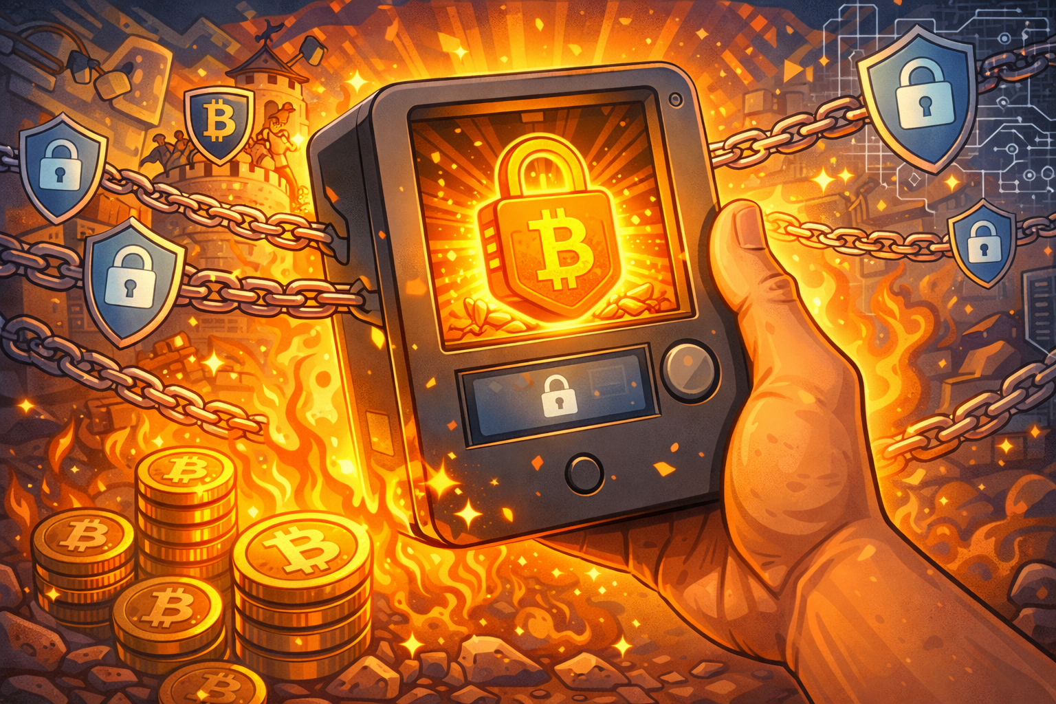 The Critical Importance of Self-Custody: Why Hardware Wallets Are Essential for Securing Your Cryptocurrency